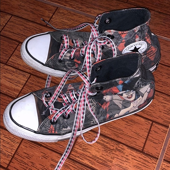 Converse Shoes - Harley Quinn Converse